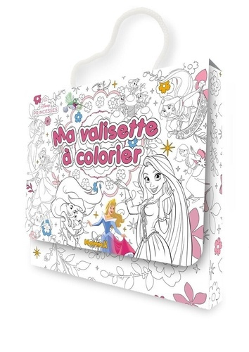 Emprunter Ma valisette à colorier Disney Princesses. Avec un livre de coloriage Mon coloriage de princesse, un livre