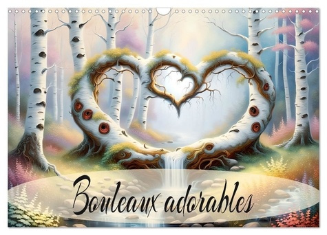 Emprunter Bouleaux adorables (Calendrier mural 2026 DIN A3 vertical), CALVENDO calendrier mensuel. Une année d livre
