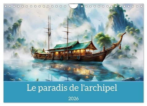 Emprunter Le paradis de l'archipel (Calendrier mural 2026 DIN A4 vertical), CALVENDO calendrier mensuel. Un mo livre
