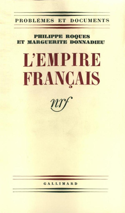 Emprunter L'EMPIRE FRANCAIS livre
