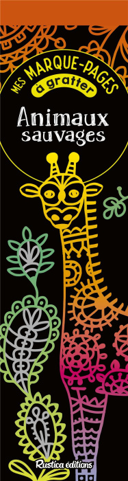 Emprunter Animaux sauvages. Avec un grattoir livre