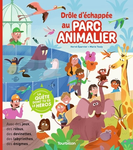 Emprunter Drôle d'échappée au parc animalier livre