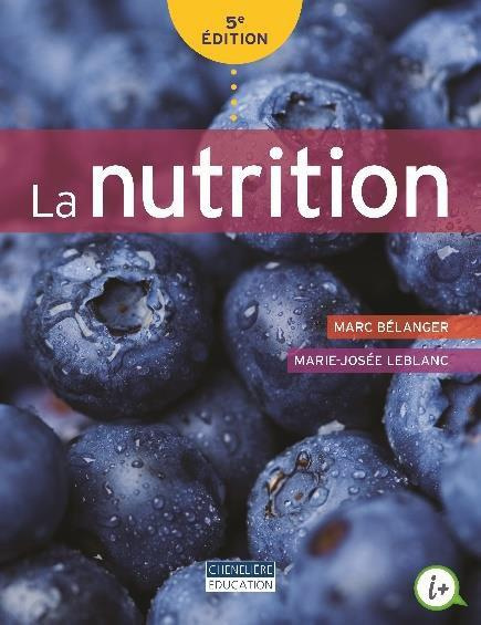 Emprunter La nutrition. 5e édition livre