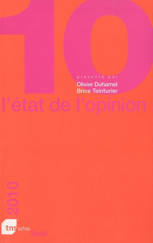 Emprunter L'état de l'opinion. Edition 2010 livre