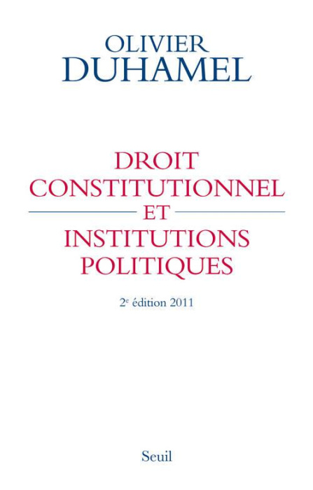 Emprunter Droit constitutionnel et institutions politiques. 2e édition livre