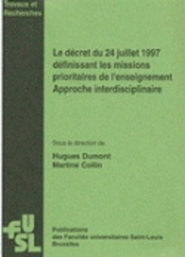 Emprunter DECRET DU 24 JUILLET 1997 DEFINISSANT LES MISSIONS PRIORITAIRES D livre