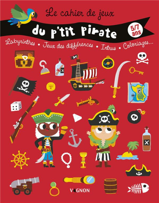 Emprunter Le cahier de jeux du p'tit pirate livre