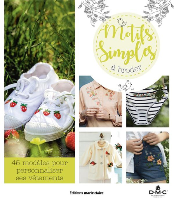 Emprunter Motifs simples à broder. 45 modèles pour personnaliser ses vêtements livre