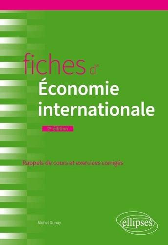 Emprunter Fiches d'économie internationale livre