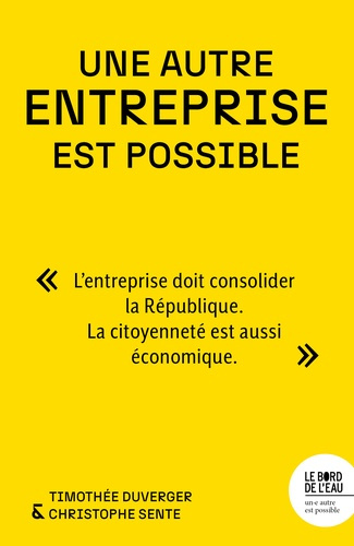 Emprunter Une autre entreprise est possible livre