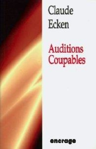 Emprunter Auditions coupables livre