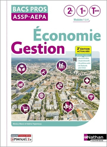 Emprunter Économie-Gestion - 2de/1re/Term Bac Pro ASSP/AEPA - Éd. 2025 - Livre licence livre
