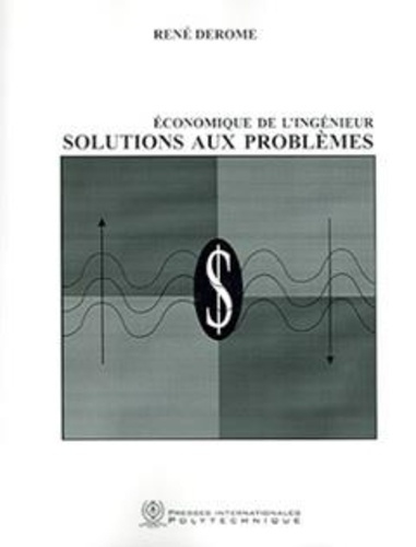 Emprunter économique de l'ingénieur : solutions aux problèmes livre