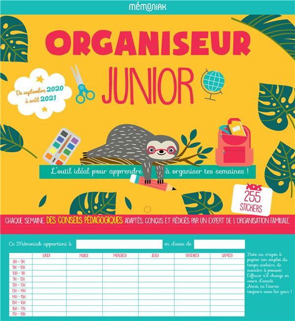 Emprunter Organiseur junior. Edition 2020-2021 livre