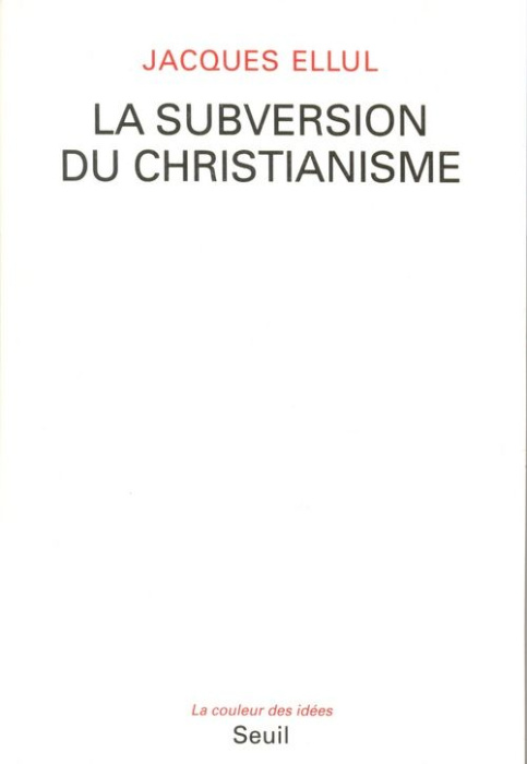Emprunter LA SUBVERSION DU CHRISTIANISME livre