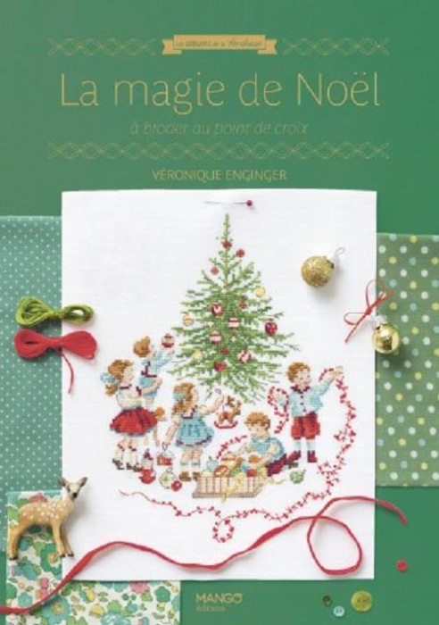 Emprunter La magie de Noël à broder au point de croix livre