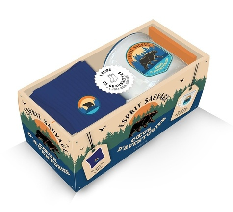 Emprunter Esprit sauvage, coeur d'aventurier. Coffret avec un mug, un livret et une paire de chaussettes livre