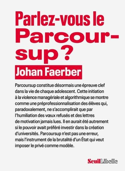 Emprunter Parlez-vous le Parcoursup ? livre
