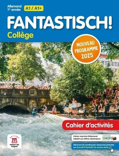 Emprunter Allemand 1re année Fantastisch. Cahier d'activités, Edition 2025 livre
