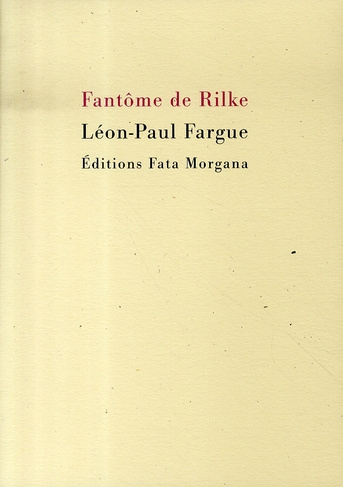 Emprunter Fantôme de Rilke livre