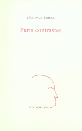 Emprunter Paris contrastes livre