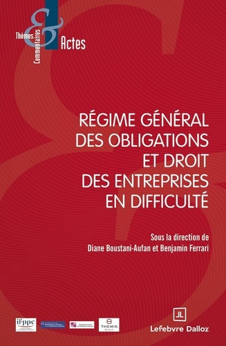 Emprunter Régime général des obligations et droit des entreprises en difficulté livre