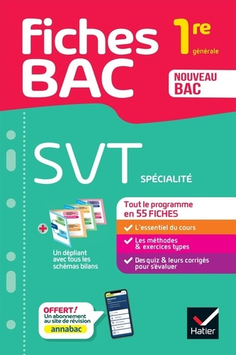 Emprunter SVT spécialité 1re générale. Edition 2025 livre