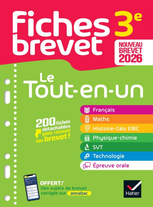 Emprunter Le Tout-en-un Brevet 3e. Edition 2026 livre