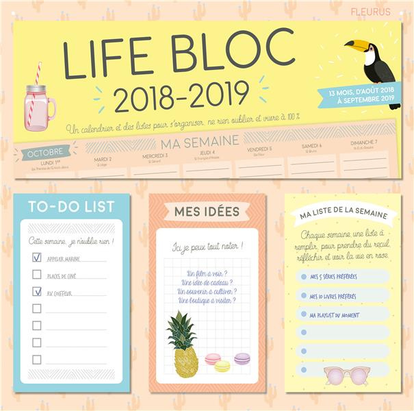Emprunter Life bloc. Edition 2018-2019 livre