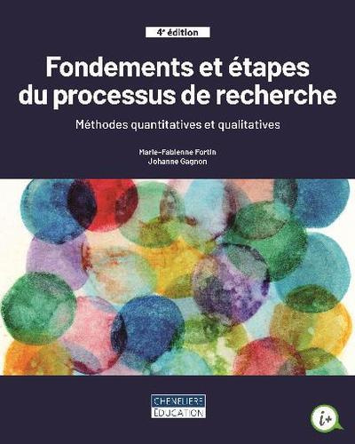 Emprunter Fondements et étapes du processus de recherche. Méthodes quantitatives et qualitatives, 4e édition livre