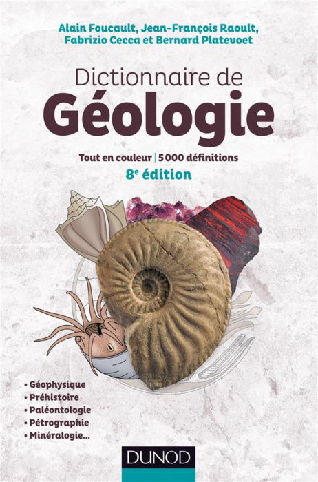 Emprunter Dictionnaire de Géologie. 8e édition livre