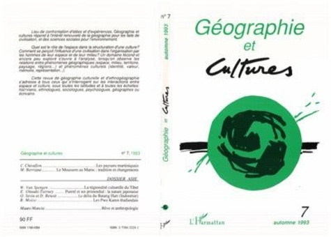 Emprunter Géographie et Cultures N° 7, automne 1993 : Asie livre
