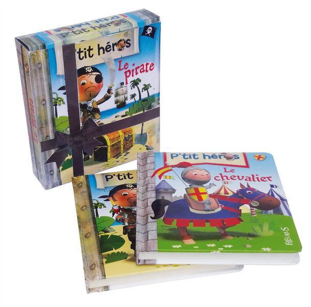 Emprunter P'tit héros Coffret 2 volumes. Le pirate ; Le chevalier livre