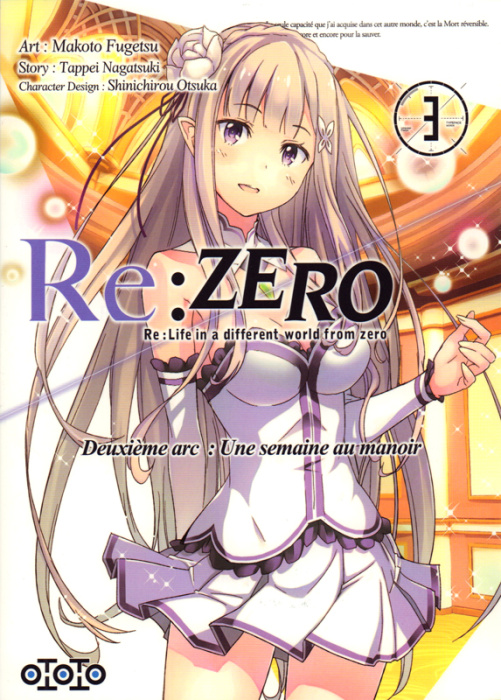 Emprunter Re:Zero Deuxième arc : Une semaine au manoir Tome 3 livre