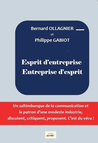 Emprunter Esprit d'entreprise, entreprise d'esprit livre