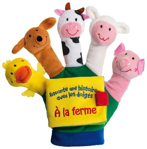 Emprunter A la ferme. Le livre-gant livre