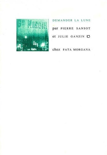 Emprunter Demander la lune livre