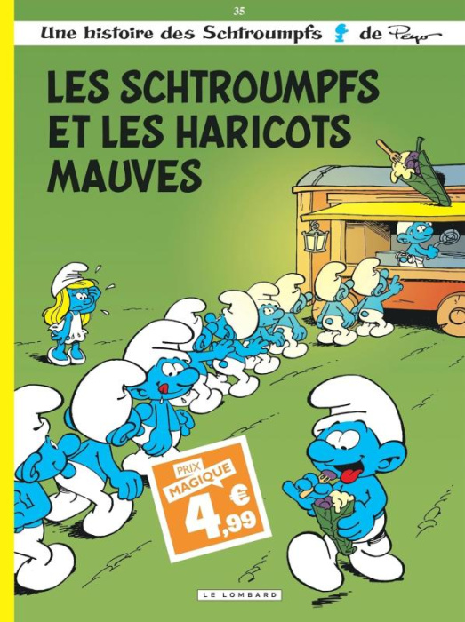 Emprunter Les Schtroumpfs Tome 35 : Les Schtroumpfs et les haricots mauves - Edition à prix réduit livre