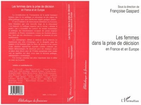 Emprunter Les femmes dans la prise de décision en France et en Europe. Demain la parité livre