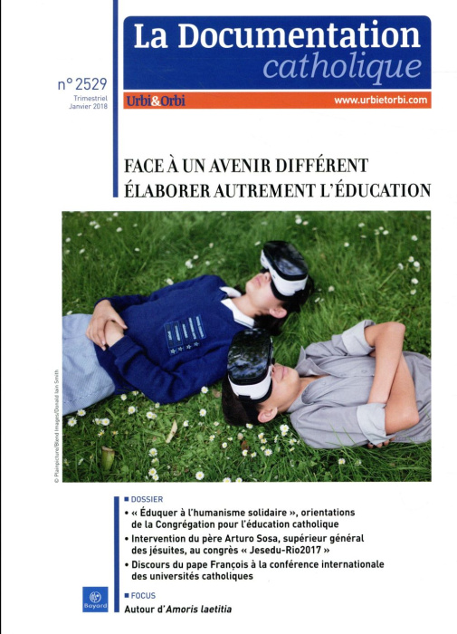 Emprunter La documentation catholique N° 2529, janvier 2018 : Face à un avenir différent élaborer autrement l' livre