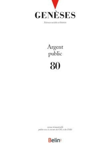 Emprunter Genèses N° 80, Septembre 2010 : Argent public livre