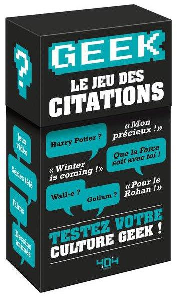 Emprunter Geek. Le jeu des citations livre