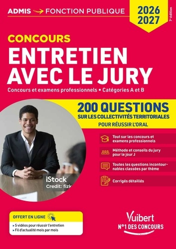 Emprunter Entretien avec le jury, 200 questions sur les collectivités territoriales. Concours et examens profe livre