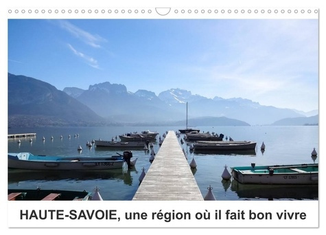 Emprunter HAUTE-SAVOIE, une région où il fait bon vivre (Calendrier mural 2026 DIN A3 vertical), CALVENDO cale livre