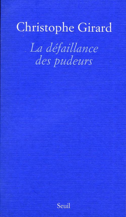 Emprunter La défaillance des pudeurs livre