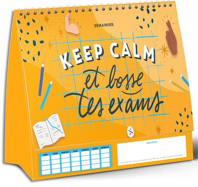 Emprunter Semainier Keep calm et bosse tes exams. Edition 2020-2021 livre