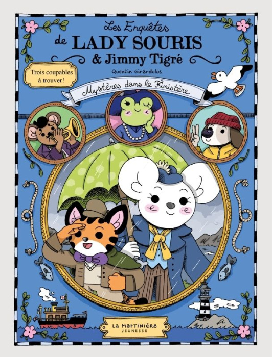 Emprunter Les enquêtes de Lady Souris et Jimmy Tigré. Mystères dans le Finistère livre