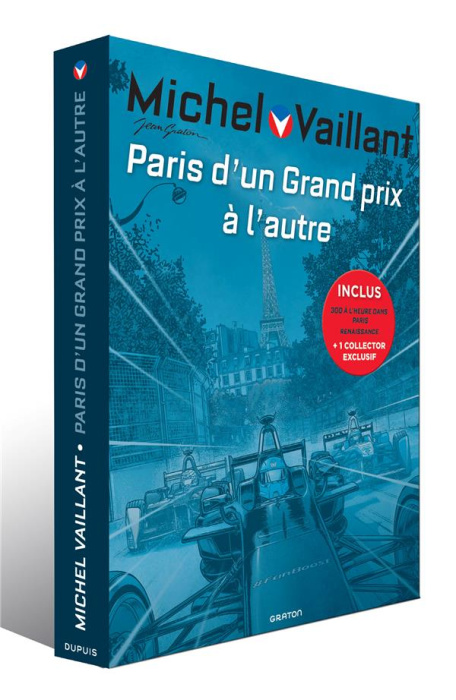 Emprunter Michel Vaillant : Paris, d'un Grand Prix à l'autre. Coffret en 2 volumes : Tome 42, 300 à l'heure da livre