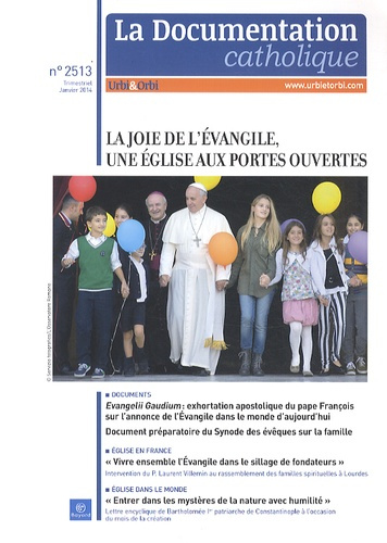 Emprunter La documentation catholique N° 2513, Janvier 2014 : La joie de l'Evangile, une Eglise aux portes ouv livre