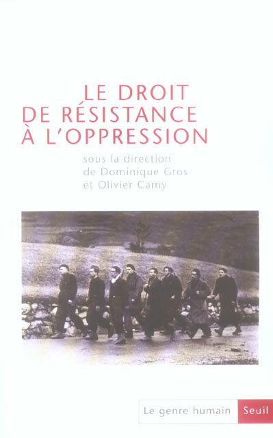 Emprunter Le genre humain N° 44 : Le droit de résistance à l'oppression livre